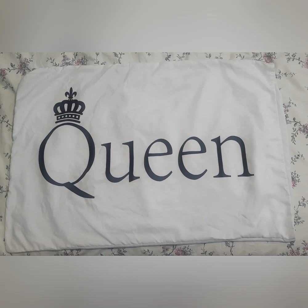 Elegant Black and White Pillow Case. For The Queen Bee! Bend The Knee!!